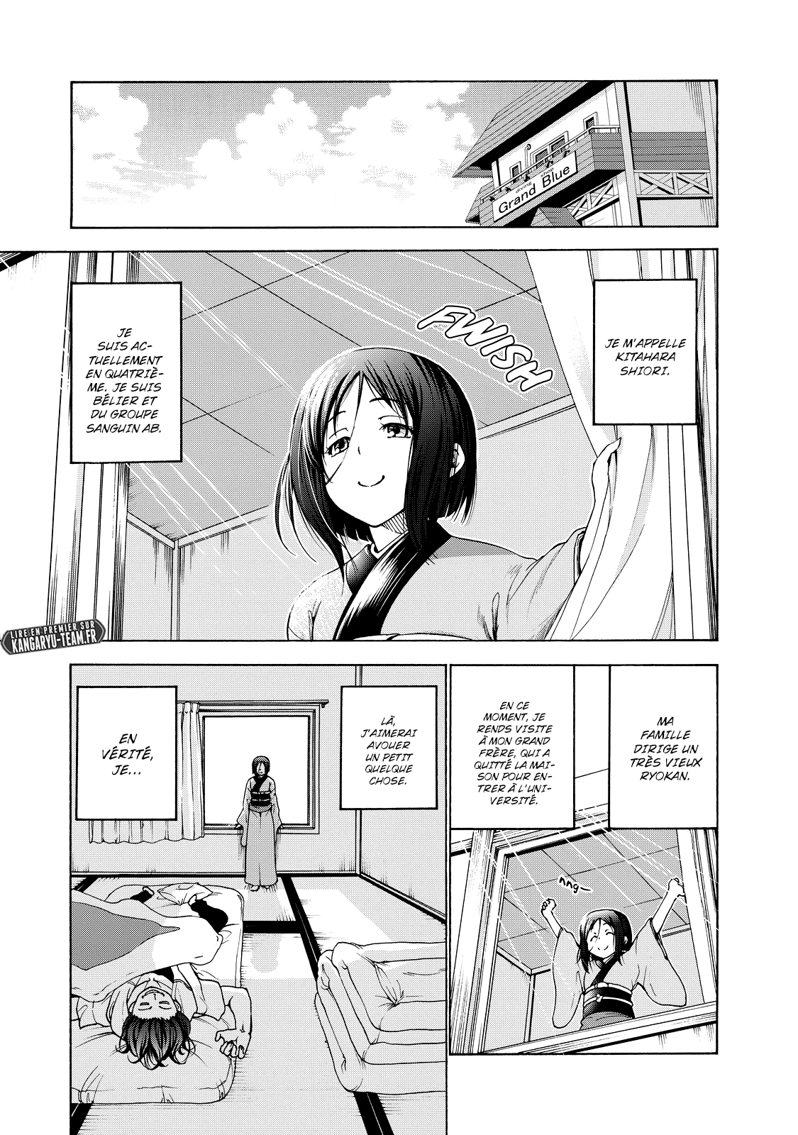 Grand blue: Chapter 28 - Page 1
