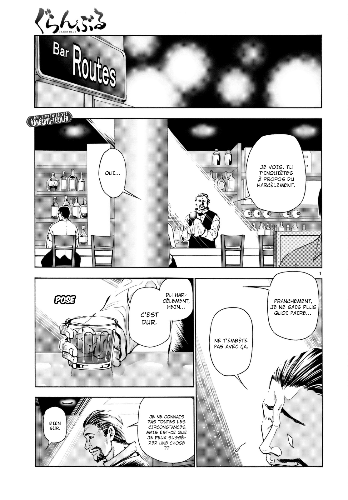 Grand blue: Chapter 37 - Page 1